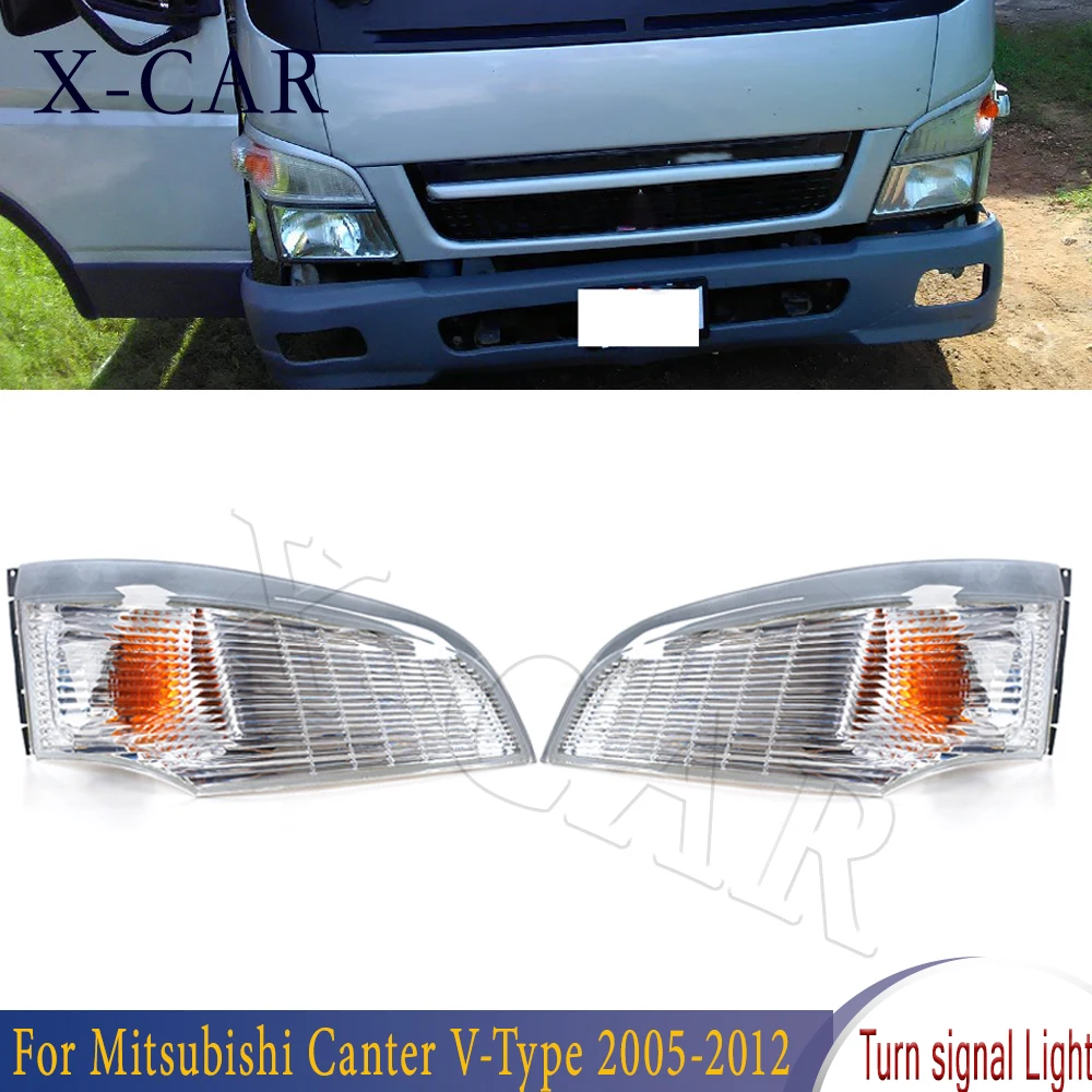 X-CAR side indicator For Mitsubishi Canter V-Type 2005-2012 Front Flasher LEFT/right Left Right Car Lights Fog Light Assembly
X-CAR side indicator For Mitsubishi Canter V-Type 2005-2012 Front Flasher LEFT/right Left Right Car Lights Fog Light Assembly