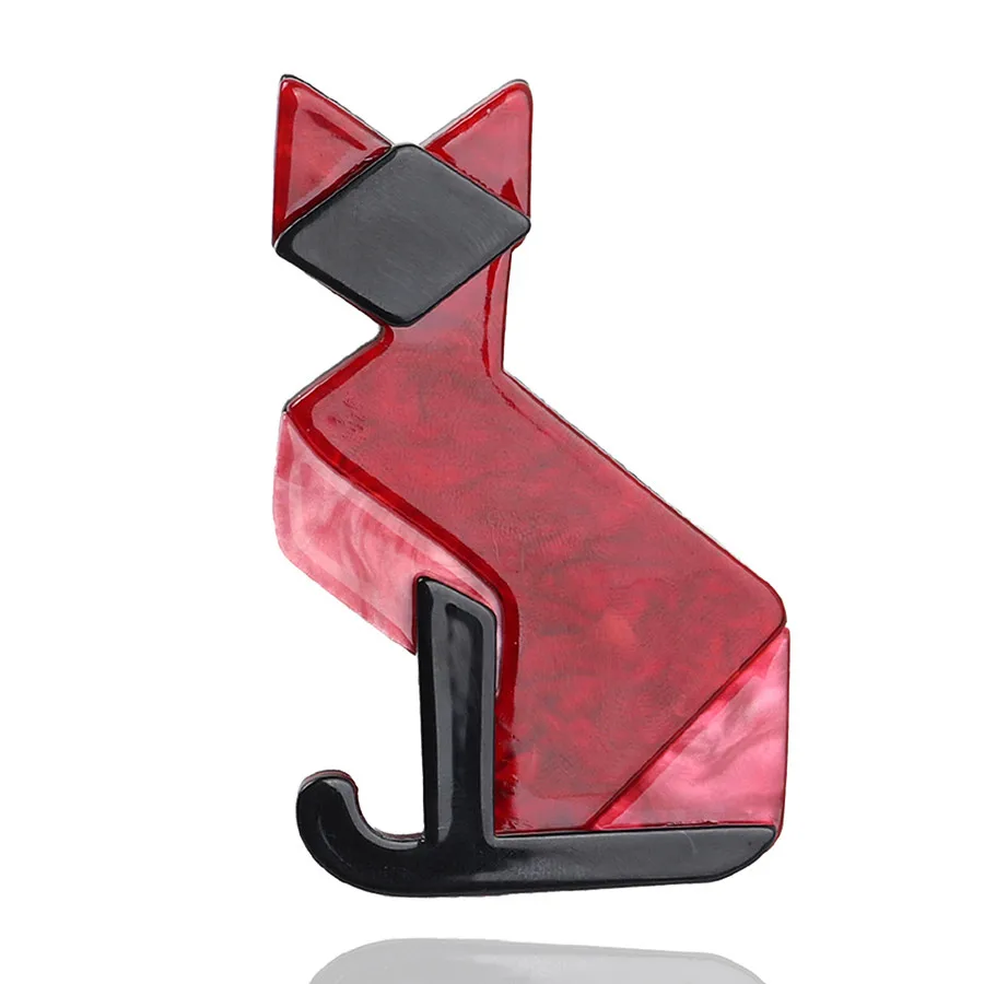 New Design Acrylic Pink Red Fox Brooches For Women Animals Cat Brooch Lapel Pins Scarf Clothing Fashion Jewelry Accessories Gift
New Design Acrylic Pink Red Fox Brooches For Women Animals Cat Brooch Lapel Pins Scarf Clothing Fashion Jewelry Accessories Gift