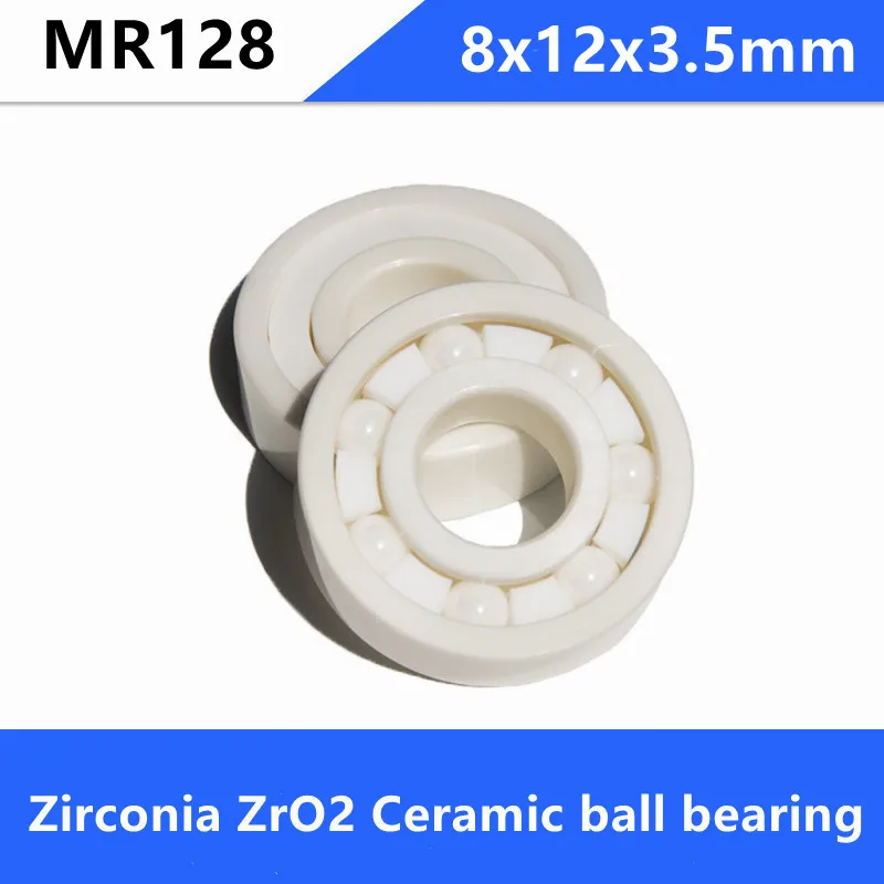 10pcs/lot MR128 full Ceramic bearing 8x12x3.5mm Zirconia ZrO2 Ceramic ball bearings 8*12*3.5mm
10pcs/lot MR128 full Ceramic bearing 8x12x3.5mm Zirconia ZrO2 Ceramic ball bearings 8*12*3.5mm
