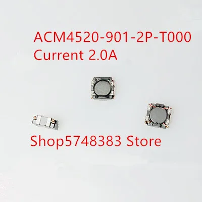 10PCS/LOT SMD common mode inductor acm4520-901-2p-t000 acm4520 common mode filter current 2.0A
10PCS/LOT SMD common mode inductor acm4520-901-2p-t000 acm4520 common mode filter current 2.0A