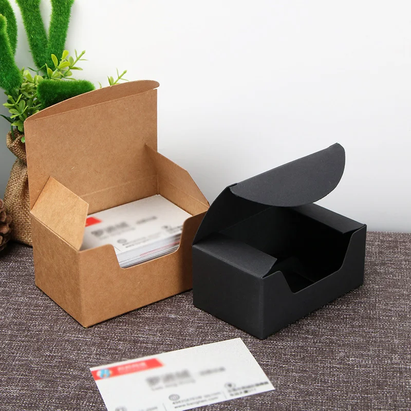 500Pcs/Lot 93*57*40mm Black Kraft Paper Box Gift kraft Business Card Packaging Box Wholesale
500Pcs/Lot 93*57*40mm Black Kraft Paper Box Gift kraft Business Card Packaging Box Wholesale