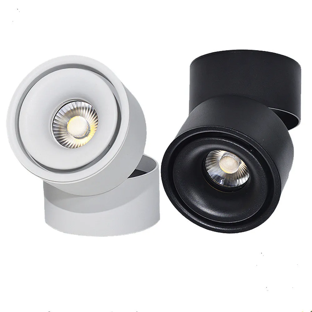 LED Downlight Surface mounted 10w 15W 20w spot 360 degrees Rotatab Adjustable AC110V/220V Spot light led lamp for indoor Foyer
LED Downlight Surface mounted 10w 15W 20w spot 360 degrees Rotatab Adjustable AC110V/220V Spot light led lamp for indoor Foyer
