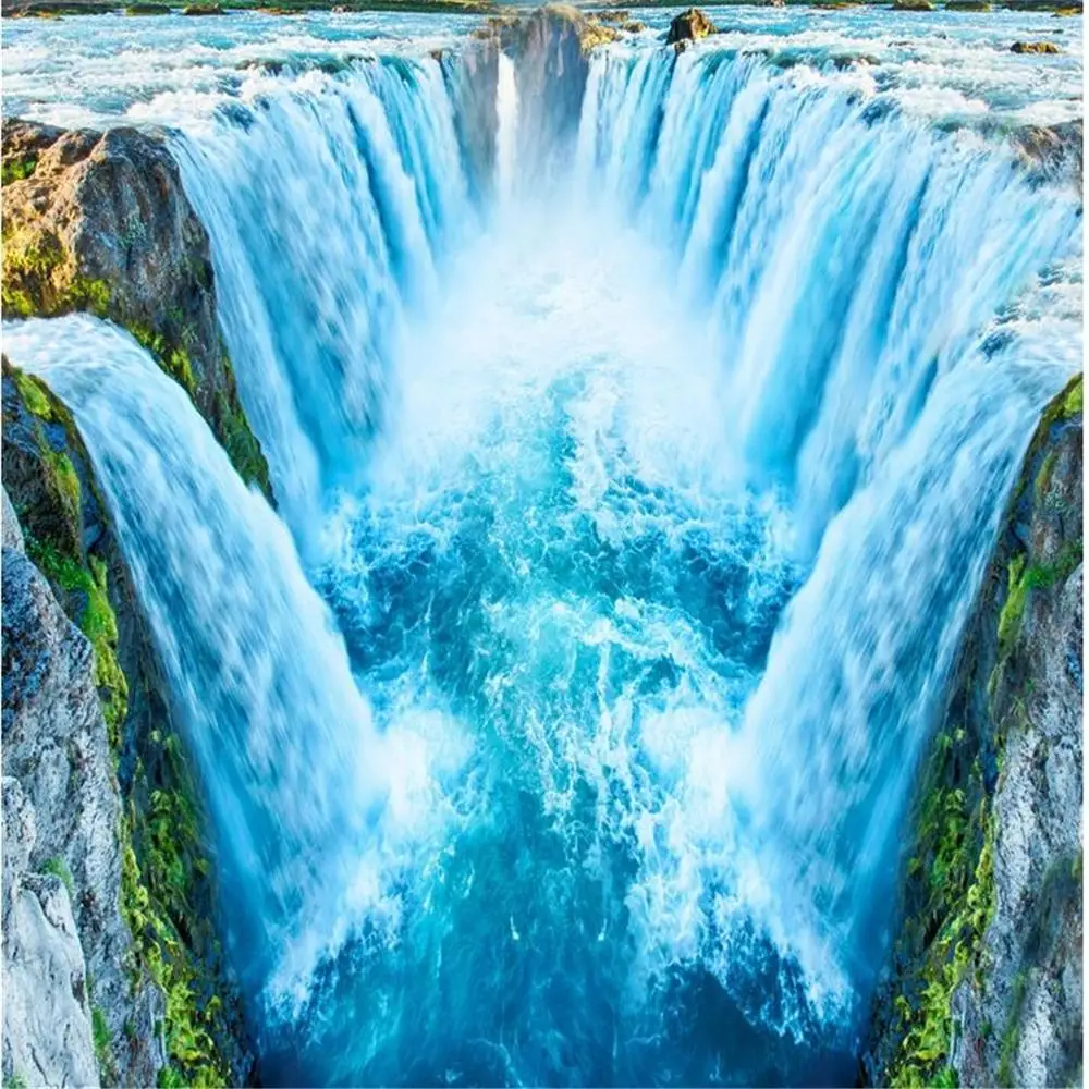 3D wallpaper 3d floor murals PVC 3D waterfall floor bathroom living room floor PVC waterproof floor Home Decoration
3D wallpaper 3d floor murals PVC 3D waterfall floor bathroom living room floor PVC waterproof floor Home Decoration