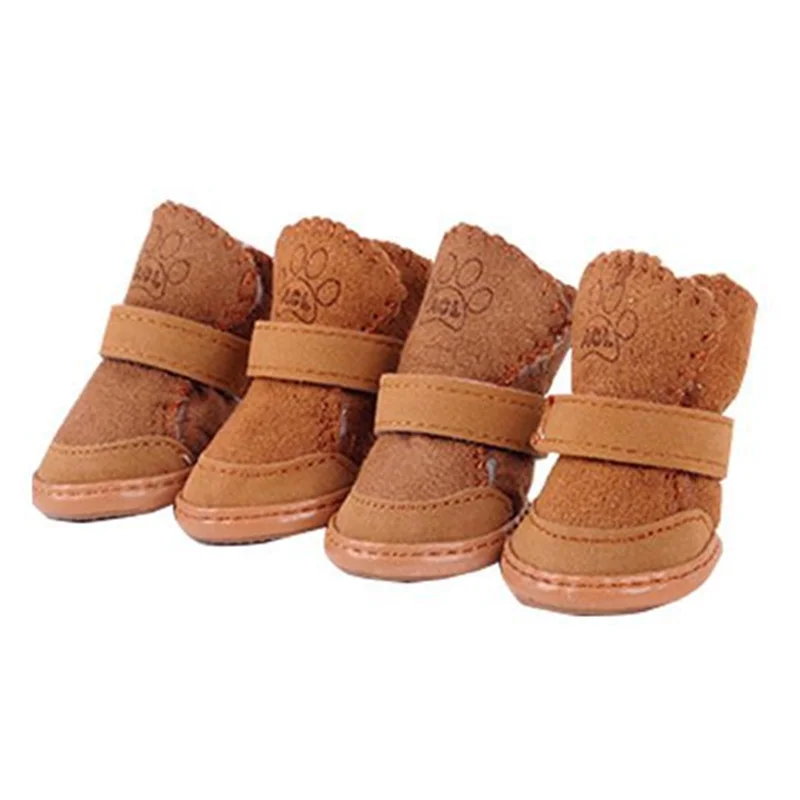 4pcs Velvet Pet Winter Warm Shoes Boots 1 Set Cute Paw Printed Pet Dog Boots Puppy Cotton Winter Snow Warm Walking Boots S-2XL
4pcs Velvet Pet Winter Warm Shoes Boots 1 Set Cute Paw Printed Pet Dog Boots Puppy Cotton Winter Snow Warm Walking Boots S-2XL