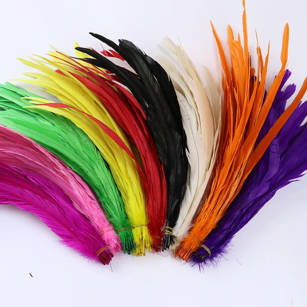 Натуральные петушиные перья, окрашенные петушиные перья, петушиные перья для рукоделия, Швейные аксессуары для одежды, украшение для домашвечерние, 35-40 см 
Натуральные петушиные перья, окрашенные петушиные перья, петушиные перья для рукоделия, Швейные аксессуары для одежды, украшение для домашвечерние, 35-40 см