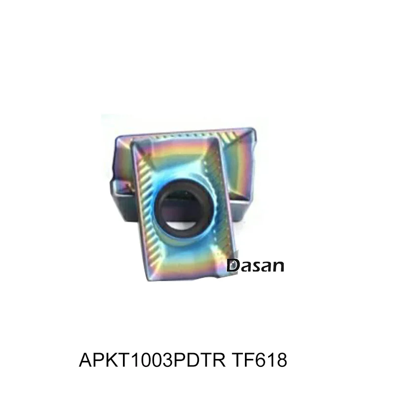 Твердосплавные фрезы APKT1003PDTR TF618, 10 шт., оригинальные лезвия, Фрезы с ЧПУ, токарные концевые фрезы, инструмент для стали
Твердосплавные фрезы APKT1003PDTR TF618, 10 шт., оригинальные лезвия, Фрезы с ЧПУ, токарные концевые фрезы, инструмент для стали