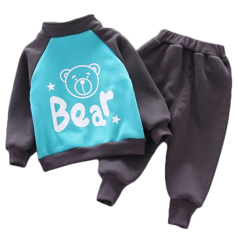 Autumn Winter Children Set Thick Kids Clothes 2021 New Cartoon Bear Sweatshirt+Pant 2pcs/Suits for Boys Girls Baby Clothing Set
Autumn Winter Children Set Thick Kids Clothes 2021 New Cartoon Bear Sweatshirt+Pant 2pcs/Suits for Boys Girls Baby Clothing Set