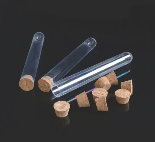 Plastic Test Tube With Cork Stopper 4-inch 15x100mm 11ml Clear ,Food Grade Cork Approved , Pack 100 , All Size Available
Plastic Test Tube With Cork Stopper 4-inch 15x100mm 11ml Clear ,Food Grade Cork Approved , Pack 100 , All Size Available