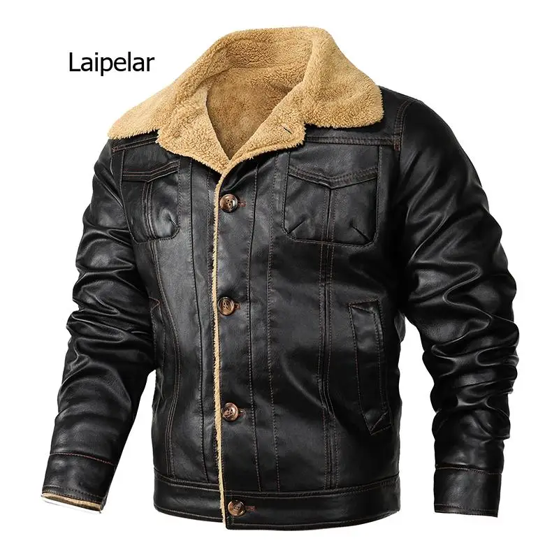 Men Jacket Winter Biker Zipper Faux Pu Leather Jacket Coat Men New Autumn Casual Fleece Fur Collar Motorcycle Jacket Coat Men
Men Jacket Winter Biker Zipper Faux Pu Leather Jacket Coat Men New Autumn Casual Fleece Fur Collar Motorcycle Jacket Coat Men