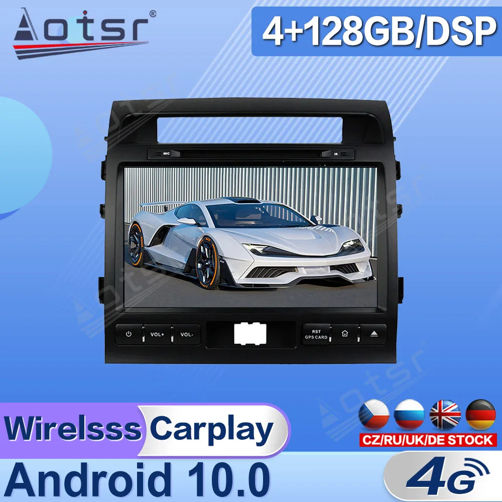 Android For Toyota Land Cruiser 200 2008 2009 2010 - 2015 Car Tape Radio Recorder Video Player Navi GPS Multimedia Head Unit DPS
Android For Toyota Land Cruiser 200 2008 2009 2010 - 2015 Car Tape Radio Recorder Video Player Navi GPS Multimedia Head Unit DPS