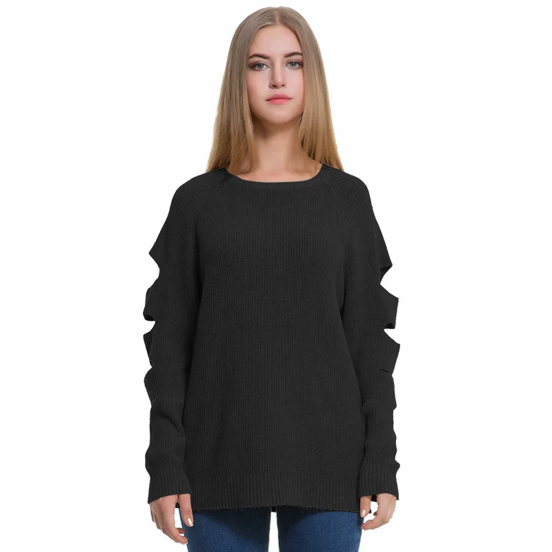 Sweaters Fashion 2020 Pullover Women Sweater Hole Solid Color Sweater Women Loose Lazy Sweaters Winter Clothes Women DD2435
Sweaters Fashion 2020 Pullover Women Sweater Hole Solid Color Sweater Women Loose Lazy Sweaters Winter Clothes Women DD2435