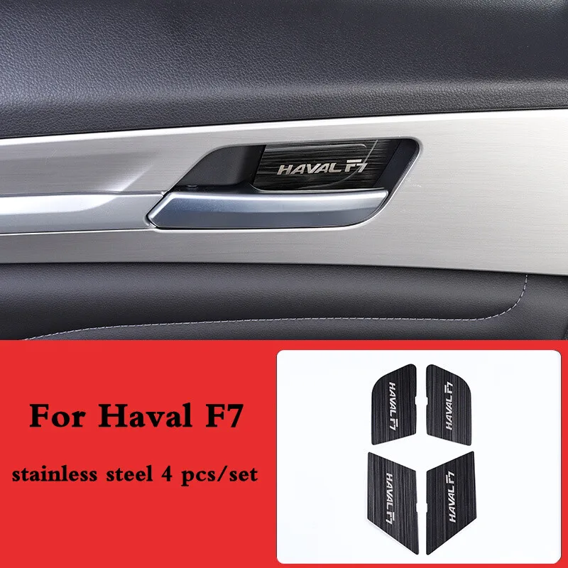 For Haval F7 F7X 2018 2019 Stainless Steel Car Inner Door Handle Bowl Cover Sticker Decoration Interior Moulding Accessories
For Haval F7 F7X 2018 2019 Stainless Steel Car Inner Door Handle Bowl Cover Sticker Decoration Interior Moulding Accessories