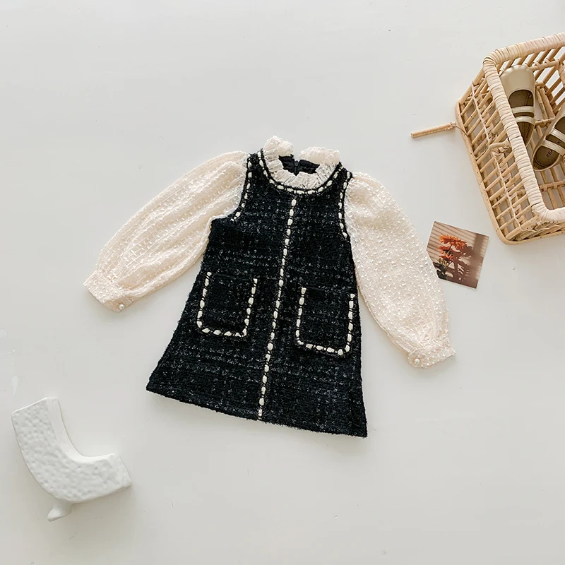 New Arrival 2022 Fall Children Clothing Girls Dress Long Sleeve Tweed Little Fragrance Kids Princess Es
New Arrival 2022 Fall Children Clothing Girls Dress Long Sleeve Tweed Little Fragrance Kids Princess Es