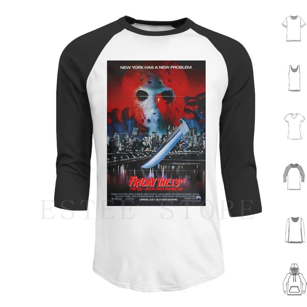 Part 8 Hoodie Long Sleeve Jason Takes Manhattan Jason Voorhees Horror Slasher
Part 8 Hoodie Long Sleeve Jason Takes Manhattan Jason Voorhees Horror Slasher