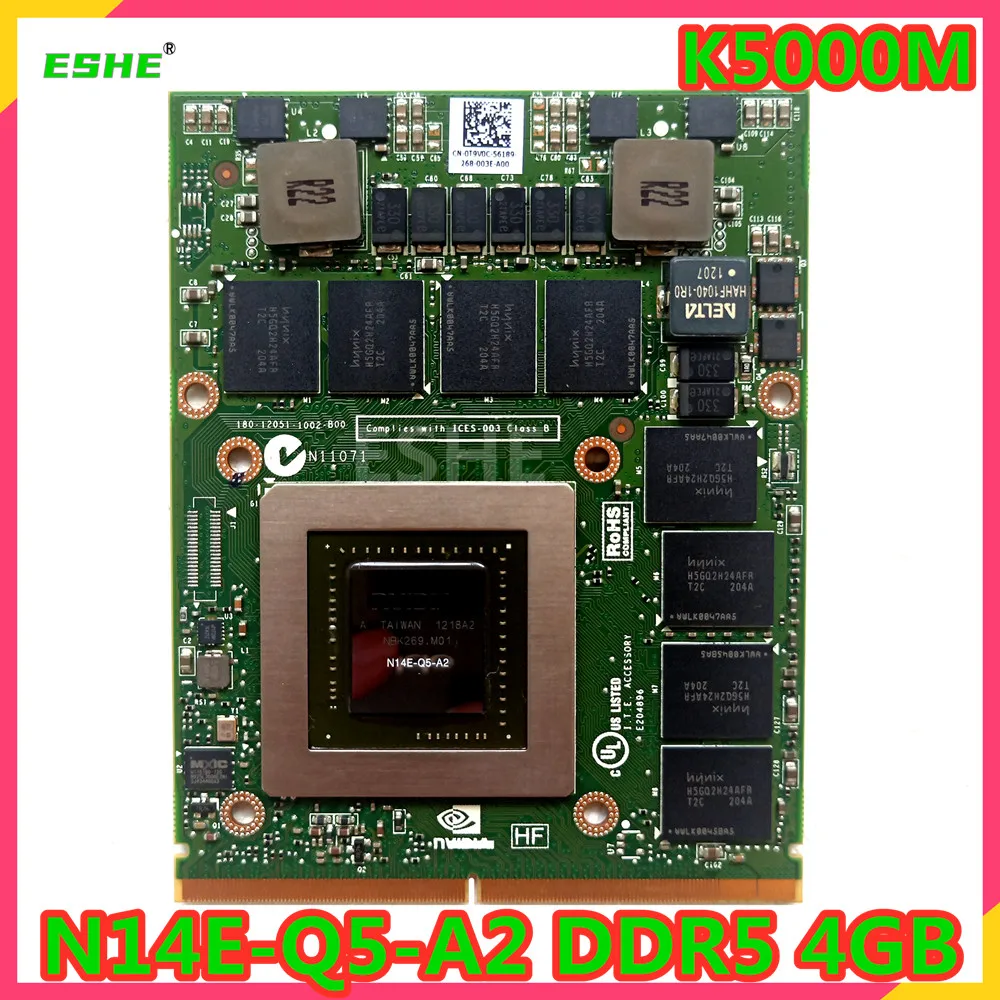 Совершенно новая видеокарта Quadro K5000M K5000 GDDR5 4 ГБ для Dell Precision M6600 M6700 M6800 N14E-Q5-A2 с X-образным кронштейном
Совершенно новая видеокарта Quadro K5000M K5000 GDDR5 4 ГБ для Dell Precision M6600 M6700 M6800 N14E-Q5-A2 с X-образным кронштейном