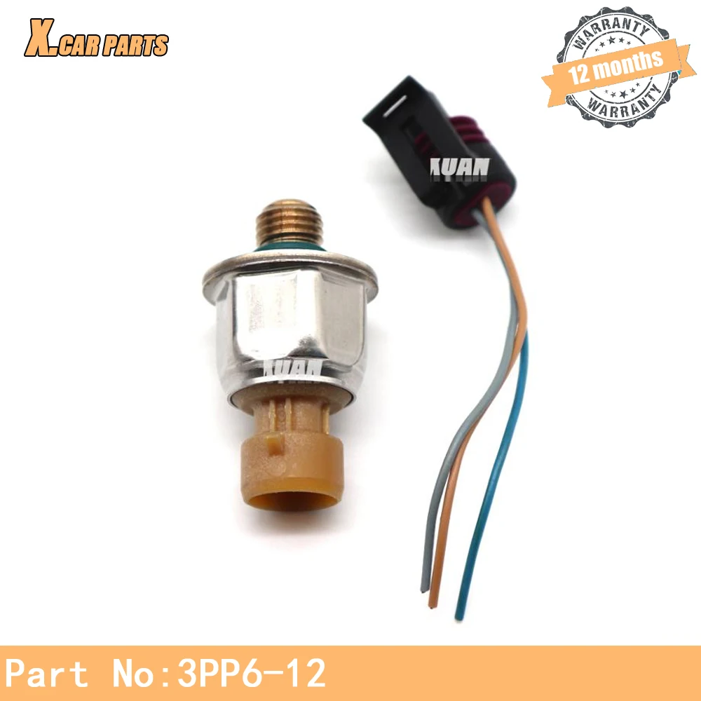 3PP6-12 Fuel Rail high Pressure Regulator Sensor valve For Ford E-350 Excursion F-250 F-350 6.0L V8 2004-2007
3PP6-12 Fuel Rail high Pressure Regulator Sensor valve For Ford E-350 Excursion F-250 F-350 6.0L V8 2004-2007
