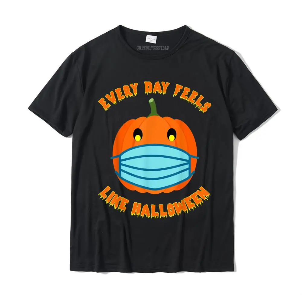 Every Day Feels Like Halloween Quarantine Pumpkin Mask 2020 T-Shirt Tops Shirts Brand Street Cotton Mens T Shirts Street
Every Day Feels Like Halloween Quarantine Pumpkin Mask 2020 T-Shirt Tops Shirts Brand Street Cotton Mens T Shirts Street