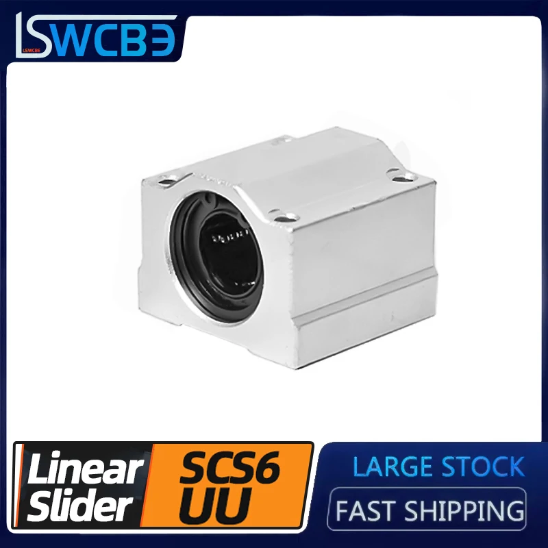 High Temperature Box Type Standard Extended Slider SCS6UU Block For CNC Mechanical Parts
High Temperature Box Type Standard Extended Slider SCS6UU Block For CNC Mechanical Parts