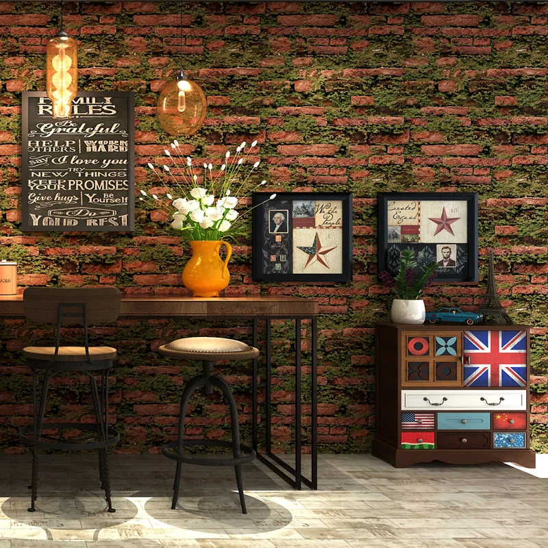 Papers Grass Brick Wall Vintage Home Decor Rock Brick Wall Paper Roll For Clothing Barber Shop Walls Vinilos Pared Contact Paper
Papers Grass Brick Wall Vintage Home Decor Rock Brick Wall Paper Roll For Clothing Barber Shop Walls Vinilos Pared Contact Paper