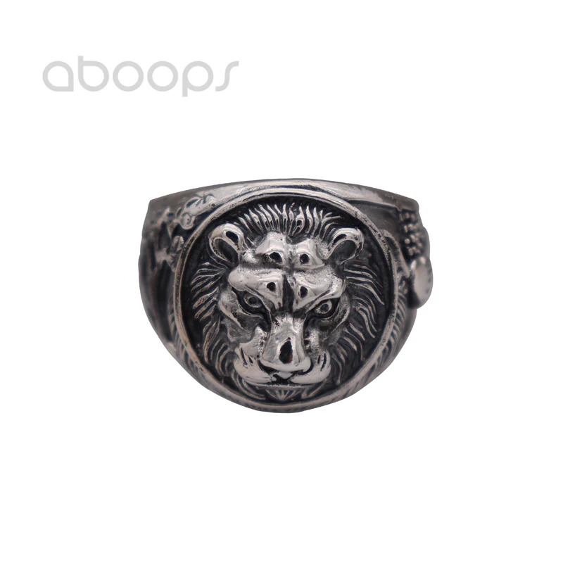Vintage 925 Sterling Silver Lion Head Ring for Men Women,Irish Claddagh Style,Size 7.5-12,Free Shipping
Vintage 925 Sterling Silver Lion Head Ring for Men Women,Irish Claddagh Style,Size 7.5-12,Free Shipping