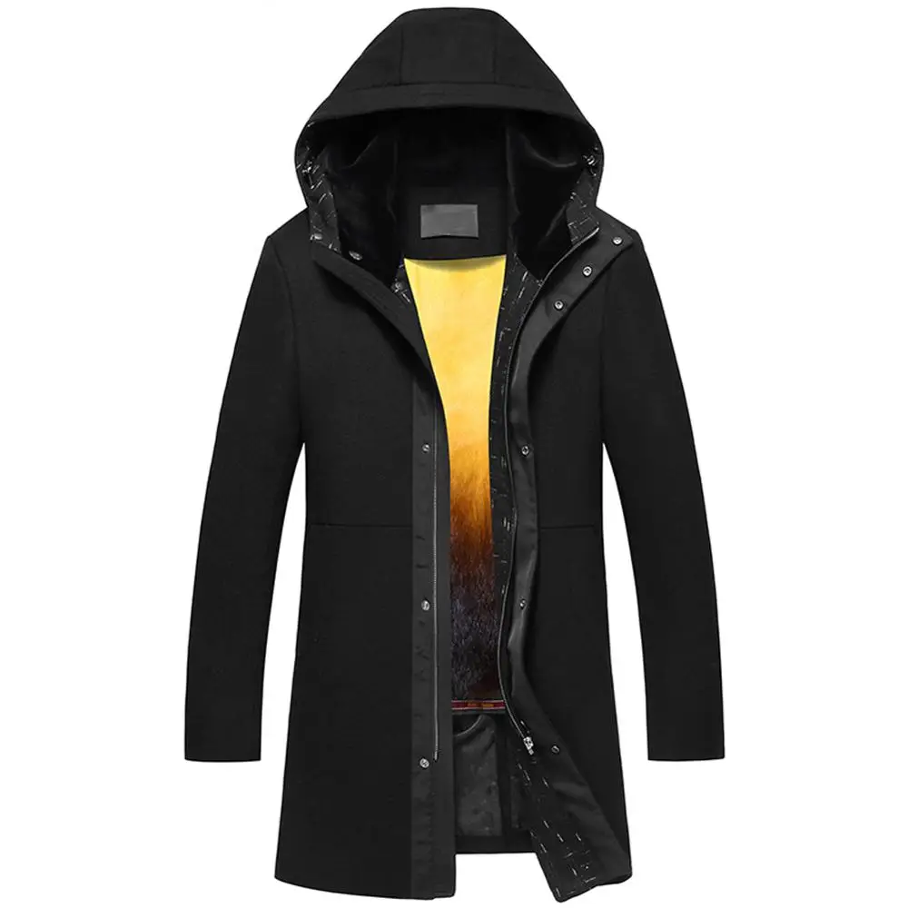 2019 New Mink Fur Coat Mens Wool Coat Hooded Long Fur Jacket Black Winter Coats Leather Jacket Trench Coat
2019 New Mink Fur Coat Mens Wool Coat Hooded Long Fur Jacket Black Winter Coats Leather Jacket Trench Coat