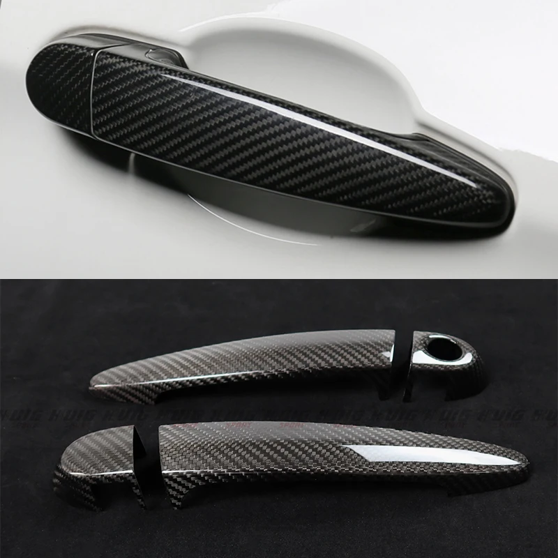 4pcs Real Carbon Fiber Car Exterior Door Handle Grab Cover Trim Sticker Styling For BMW M2 F87 M4 F82 M3 F80 M2C LHD
4pcs Real Carbon Fiber Car Exterior Door Handle Grab Cover Trim Sticker Styling For BMW M2 F87 M4 F82 M3 F80 M2C LHD