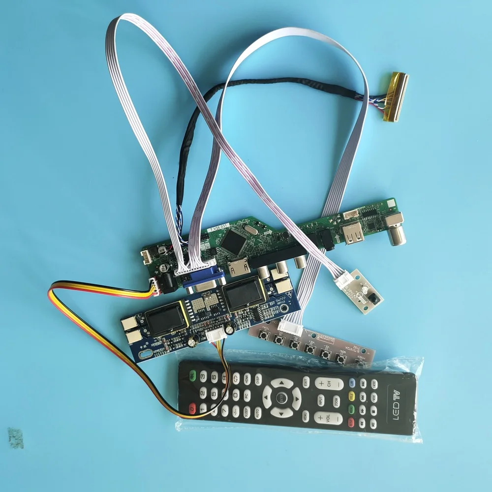 Kit for LM201WE3-TLD1 1680X1050 VGA AV TV USB New 30pin Remote Module Driver 4 lamps Signal LCD HDMI Controller Board
Kit for LM201WE3-TLD1 1680X1050 VGA AV TV USB New 30pin Remote Module Driver 4 lamps Signal LCD HDMI Controller Board