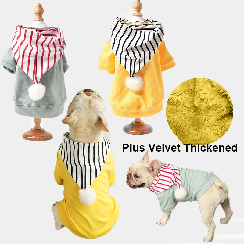 French Bulldog Striped Hoodies for Dog Spring Autumn Winter Shirts Blouse Pomeranians Teddy Dogs Pet Sweatshirt Dog Clothes
French Bulldog Striped Hoodies for Dog Spring Autumn Winter Shirts Blouse Pomeranians Teddy Dogs Pet Sweatshirt Dog Clothes