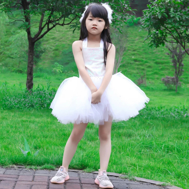 Girls White Swan Dance Dress Children Holiday Party Tutu Dress Performance White Birthday Girls Kids Dresses Toddler Clothes
Girls White Swan Dance Dress Children Holiday Party Tutu Dress Performance White Birthday Girls Kids Dresses Toddler Clothes