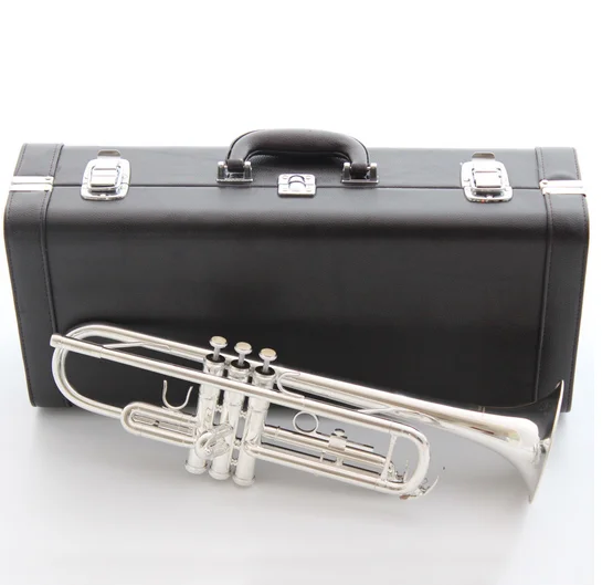 Music Fancier Club Bb Trumpet 3335S Silver Plated Music Instruments Profesional Trumpets Student Included Case Mouthpiece
Music Fancier Club Bb Trumpet 3335S Silver Plated Music Instruments Profesional Trumpets Student Included Case Mouthpiece