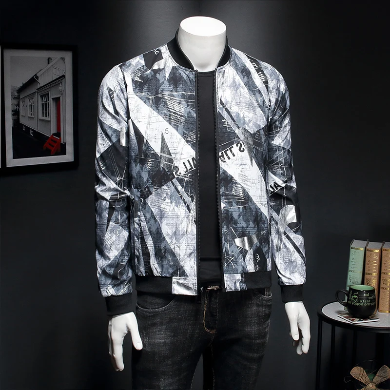 Men 2020 Spring Pilot Sportswear Bomber Jacket Fashion Printing Casual Mens Jackets Coats Outwear
Men 2020 Spring Pilot Sportswear Bomber Jacket Fashion Printing Casual Mens Jackets Coats Outwear