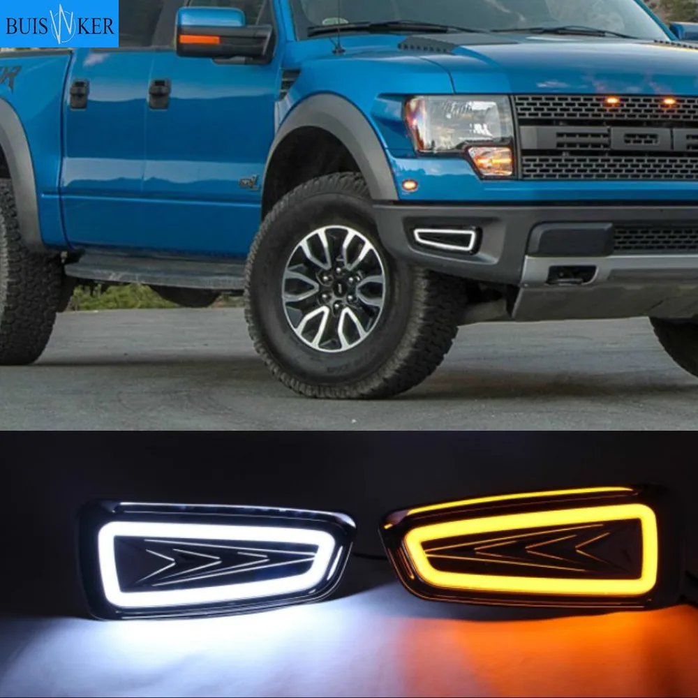 2Pcs LED DRL Daytime Running Light Front Running Light Fog Light for Ford Raptor F150 2010 2011 2012 2013 2014 2015
2Pcs LED DRL Daytime Running Light Front Running Light Fog Light for Ford Raptor F150 2010 2011 2012 2013 2014 2015