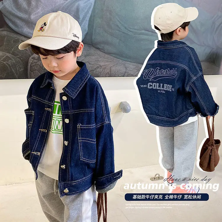2021 Girls Boys Denim Jacket Spring Autumn Clothes Baby Kids Fashion Casual Jackets Children Trench Coats Children Clothes
2021 Girls Boys Denim Jacket Spring Autumn Clothes Baby Kids Fashion Casual Jackets Children Trench Coats Children Clothes