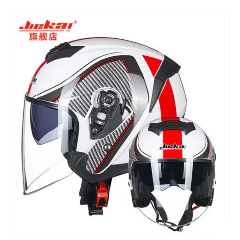 Four season Men's Motorcycle Open Face Double lens Helmet JIEKAI Moto Accessories Bicycle Electric Scooter helmets
Four season Men's Motorcycle Open Face Double lens Helmet JIEKAI Moto Accessories Bicycle Electric Scooter helmets