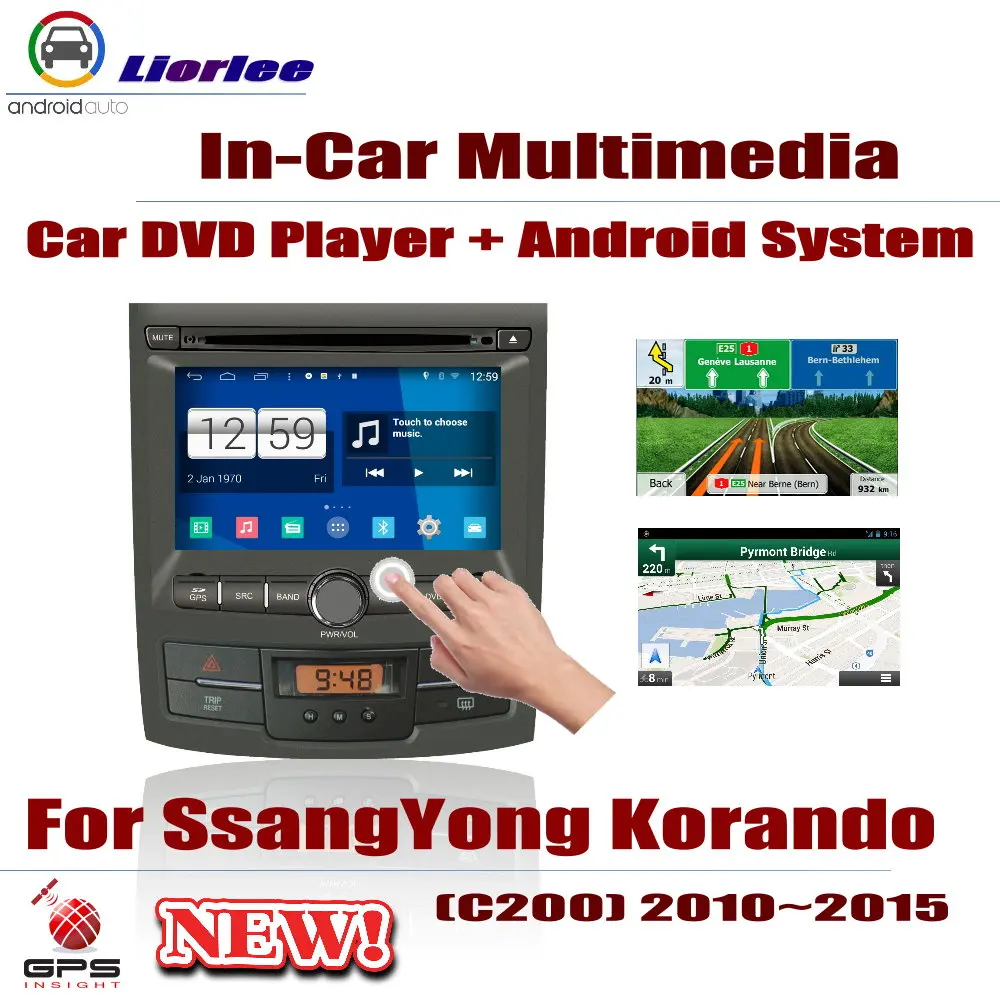 For SsangYong Korando (C200) 2010-2015 Car Android 8 System Core A53 Processor IPS LCD Screen Radio DVD GPS Player Navigation
For SsangYong Korando (C200) 2010-2015 Car Android 8 System Core A53 Processor IPS LCD Screen Radio DVD GPS Player Navigation