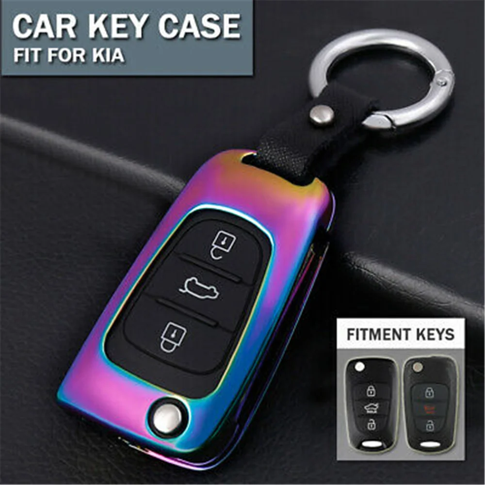 Zinc Alloy Smart Remote Car Key Case Protector Fob Cover Holder Fit For KIA Sportage Soul Rondo Rio Accessories Shell
Zinc Alloy Smart Remote Car Key Case Protector Fob Cover Holder Fit For KIA Sportage Soul Rondo Rio Accessories Shell