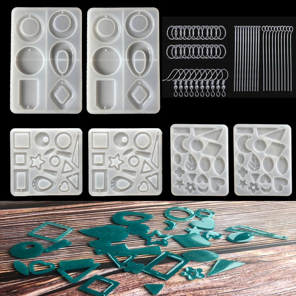 Подвеска из жидкой смолы геометрической формы для рукоделия, комбинированная силиконовая форма «сделай сам», Аксессуары для украшений из смолы, 86 шт.
Подвеска из жидкой смолы геометрической формы для рукоделия, комбинированная силиконовая форма «сделай сам», Аксессуары для украшений из смолы, 86 шт.