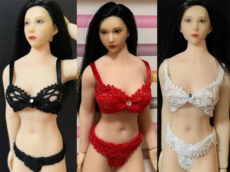 1/12 Scale Soldier Doll Clothes PH TBL Body Lace Underwear Panty Set 3 Colors Black White Red In Stock
1/12 Scale Soldier Doll Clothes PH TBL Body Lace Underwear Panty Set 3 Colors Black White Red In Stock