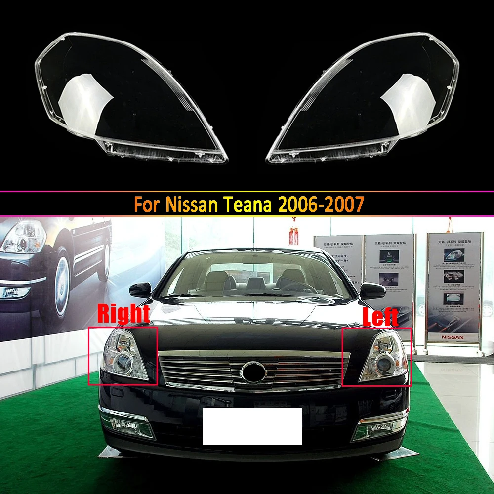 Car Headlight Lens Transparent Lampshade For Nissan Teana 2006 2007 Car Headlamp Lens Replacement Auto Shell Cover
Car Headlight Lens Transparent Lampshade For Nissan Teana 2006 2007 Car Headlamp Lens Replacement Auto Shell Cover