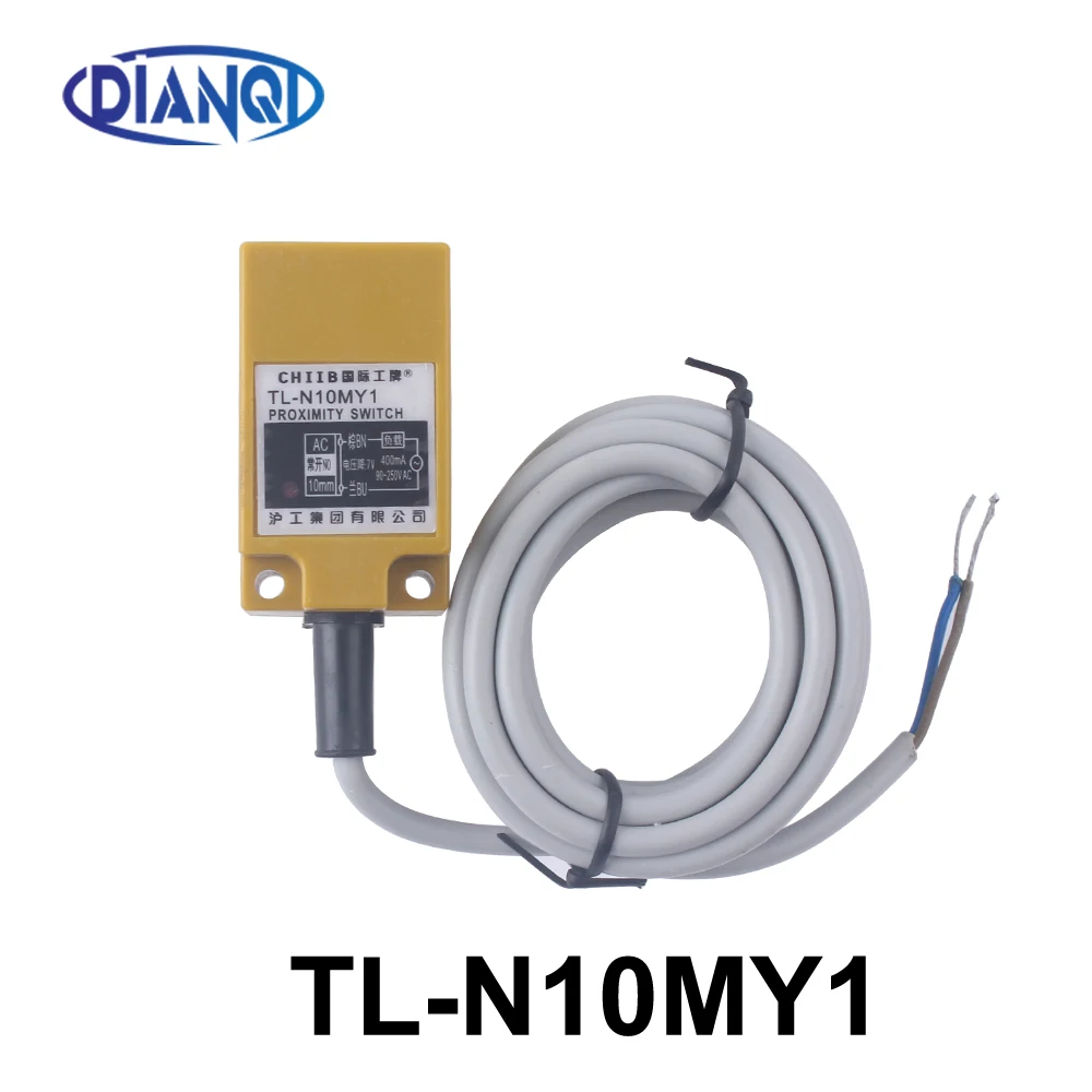 Индуктивный датчик приближения Φ AC 2 провода NO TL-N10MY1 расстояние обнаружения 10 мм датчик приближения Переключатель
Индуктивный датчик приближения Φ AC 2 провода NO TL-N10MY1 расстояние обнаружения 10 мм датчик приближения Переключатель