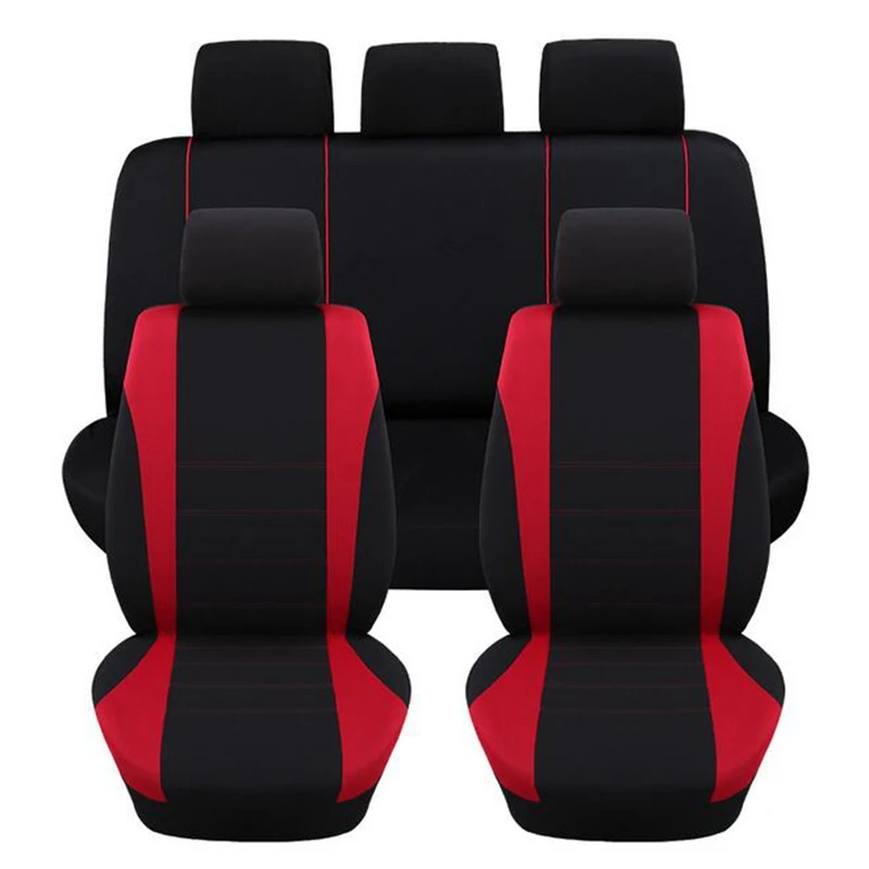 Seat Covers & Supports Car Seat Cover Universal Covers Rear Seat Red/Blue/Gray Line Auto Interior Decoration Accessories
Seat Covers & Supports Car Seat Cover Universal Covers Rear Seat Red/Blue/Gray Line Auto Interior Decoration Accessories