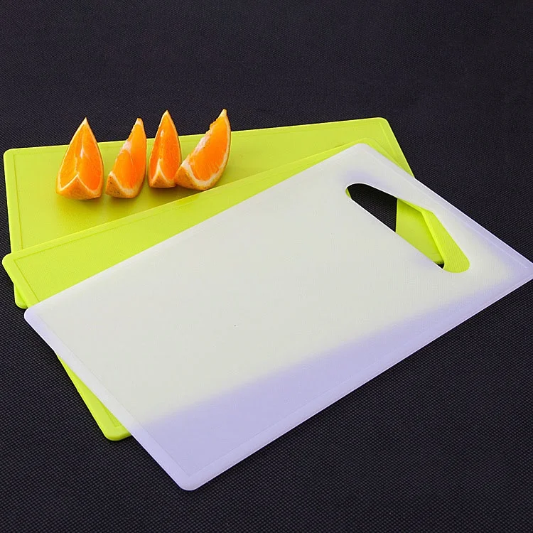 Flexible PP Plastic Non-slip Hang Hole Cutting Board Food Slice Cut Chopping Block Kitchen Cooking Tools
Flexible PP Plastic Non-slip Hang Hole Cutting Board Food Slice Cut Chopping Block Kitchen Cooking Tools