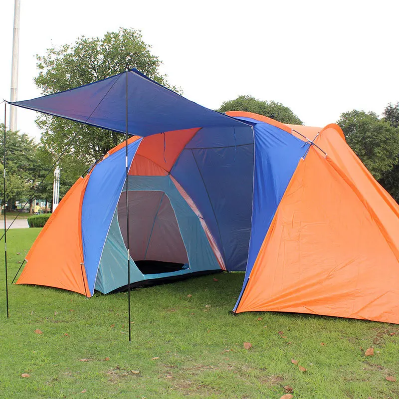 3-4 People, Two-Bedroom, One-Bedroom, Double-Layer Waterproof Camping Tent, Large Space Tent For Hiking, Picnic, And Fishing
3-4 People, Two-Bedroom, One-Bedroom, Double-Layer Waterproof Camping Tent, Large Space Tent For Hiking, Picnic, And Fishing