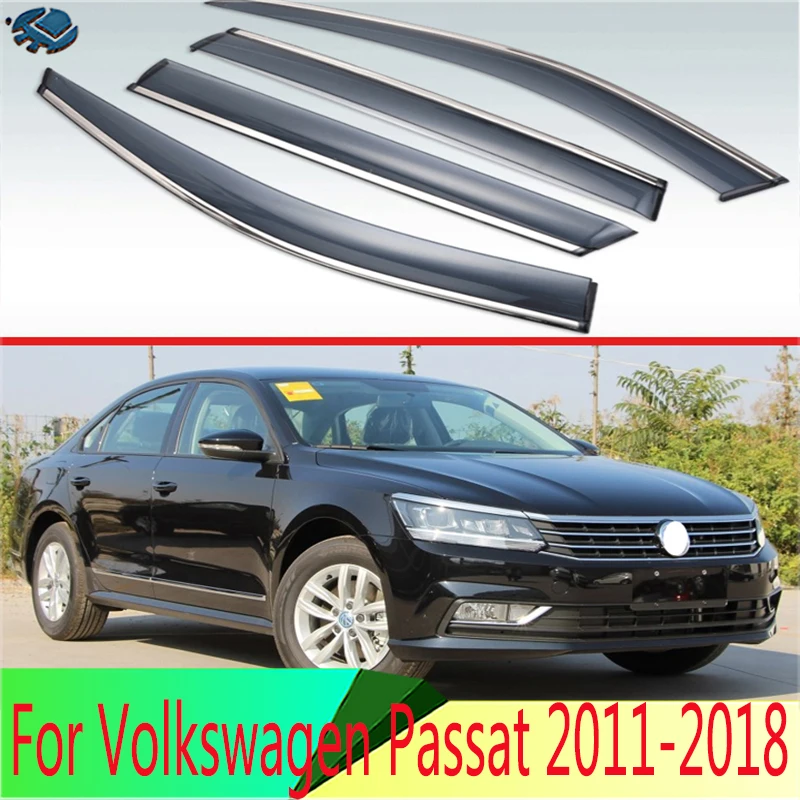 Для Volkswagen Passat 2011-2018 Пластик внешний козырек Vent Оттенки окна Защита от солнца Дождь гвардии отражающая 4 шт.
Для Volkswagen Passat 2011-2018 Пластик внешний козырек Vent Оттенки окна Защита от солнца Дождь гвардии отражающая 4 шт.