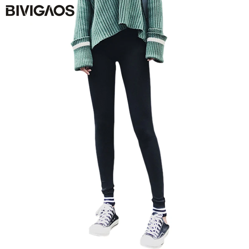 BIVIGAOS Spring New Women Ankle Hem Stripe Cuff Sport Leggings Pants Cotton Workout Leggings Skinny Thin Black Fitness Leggings
BIVIGAOS Spring New Women Ankle Hem Stripe Cuff Sport Leggings Pants Cotton Workout Leggings Skinny Thin Black Fitness Leggings