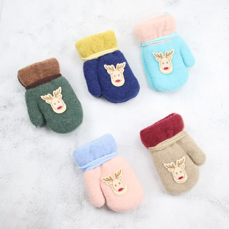 2-6 Years Gloves Winter Children Boy Mittens Girl Knitted Gloves Thick Warm Rope Full Finger Christmas Deer Mittens Kid Gloves
2-6 Years Gloves Winter Children Boy Mittens Girl Knitted Gloves Thick Warm Rope Full Finger Christmas Deer Mittens Kid Gloves