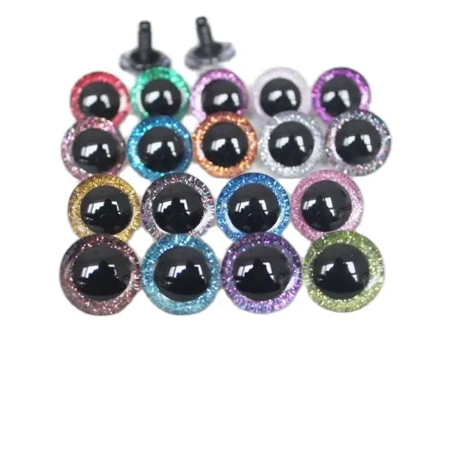 10pair 9mm 35mm 3D clear glitter toy eyes with glitter fabric with hard washer for diy plush toy doll-N19
10pair 9mm 35mm 3D clear glitter toy eyes with glitter fabric with hard washer for diy plush toy doll-N19