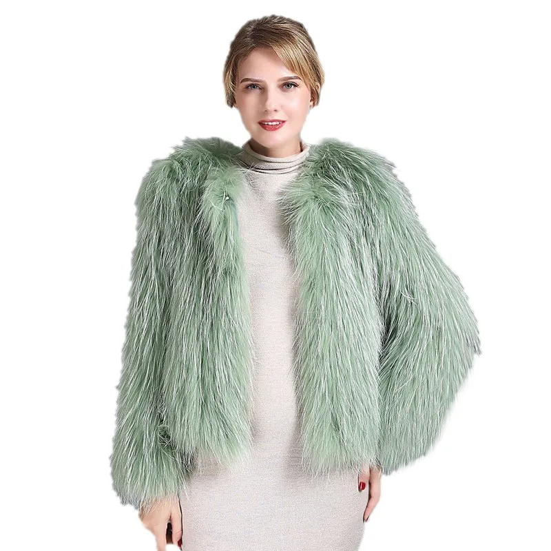 European Genuine Knitted Raccoon Coat Winter Women Fur Warm Outwear Overcoat LF21004QX
European Genuine Knitted Raccoon Coat Winter Women Fur Warm Outwear Overcoat LF21004QX