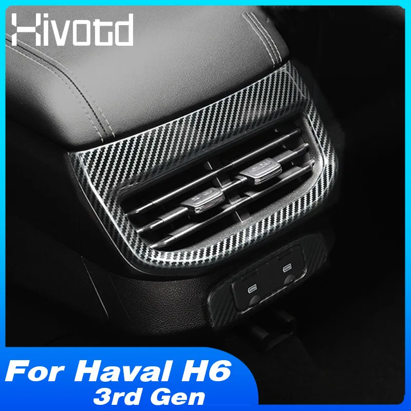 Hivotd Rear Armrest Air Outlet Cover For Haval H6 3rd Gen 2021 Stainless Steel Anti-Scratch Interior Part Decoration Accessories
Hivotd Rear Armrest Air Outlet Cover For Haval H6 3rd Gen 2021 Stainless Steel Anti-Scratch Interior Part Decoration Accessories