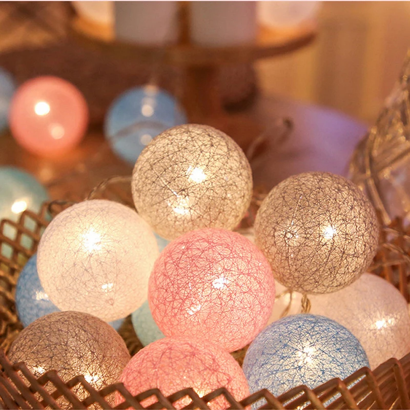 20 LED Round ball Garland String Lights Christmas Fairy Lighting Strings for Outdoor Holiday Wedding Xmas Party Home Decoration
20 LED Round ball Garland String Lights Christmas Fairy Lighting Strings for Outdoor Holiday Wedding Xmas Party Home Decoration